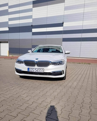 BMW Seria 5 cena 145000 przebieg: 116500, rok produkcji 2019 z Zgorzelec małe 67